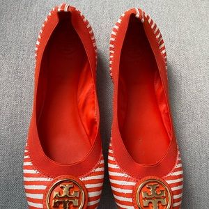 Tory Burch size 7 flats.